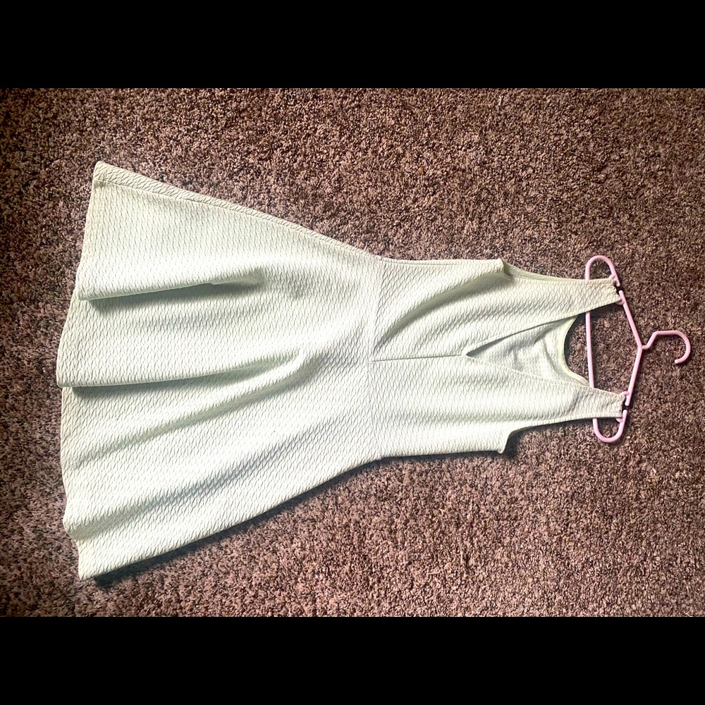 Light yellow summer dress